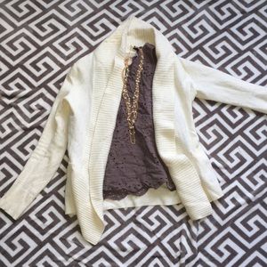 Cardigan + Tank top!!